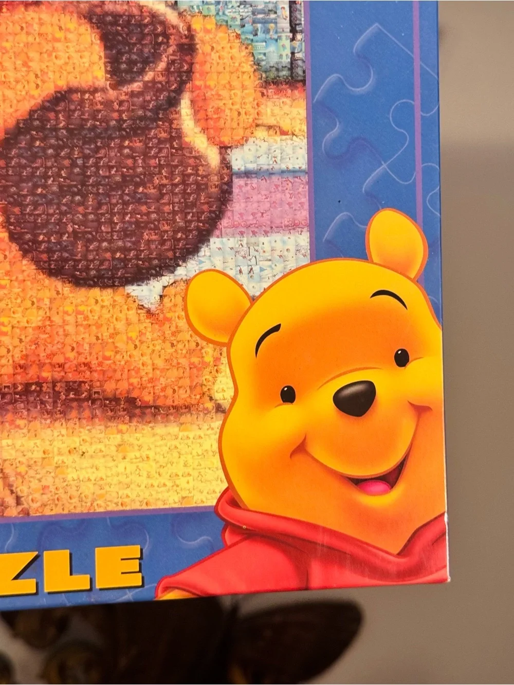 Vintage Disney Photomosaics Winnie the Pooh Jigsaw Puzzle
